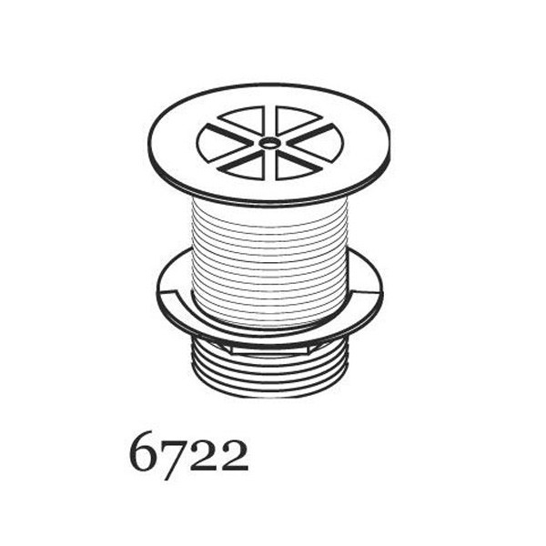 An image of Perrin & Rowe 6722 Shower Waste, 85mm Flange